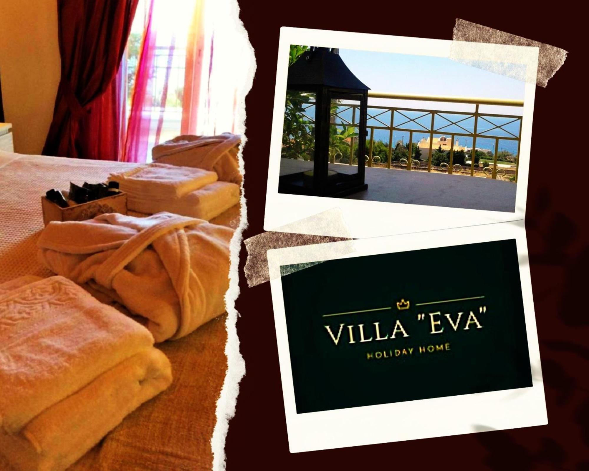Villa "Eva" - Entire Beachfront Holiday Home - 4S Agia Marina  Eksteriør bilde